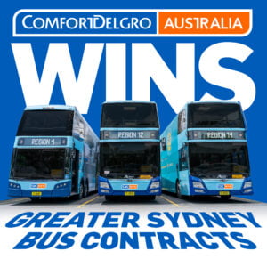 ComfortDelGro Australia wins greater Sydney bus contracts
