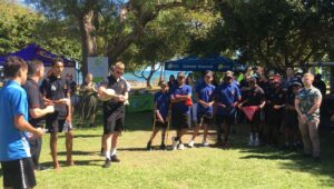 Clontarf Academy Pre NAIDOC Week Celebrations, Sunset Park, Darwin, 23 June 2021