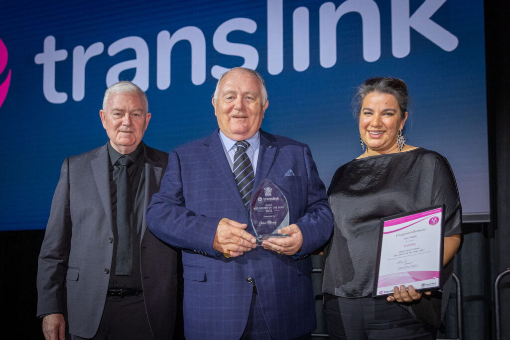 TransLink’s Queensland School Bus Driver Of The Year John Maddy