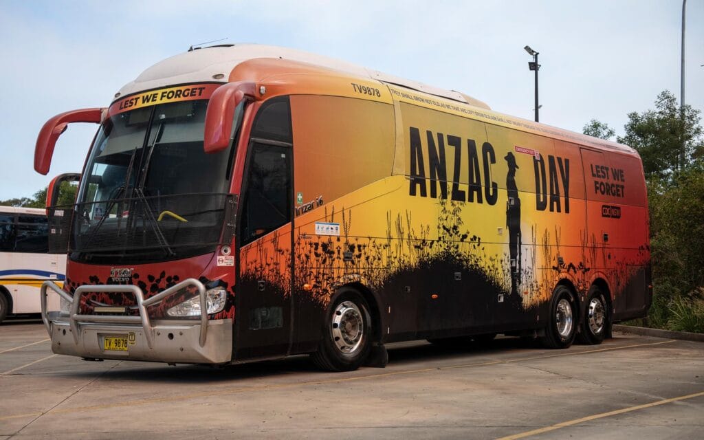 CDC Charter Buses ANZAC